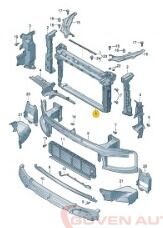 Skoda Superb Ön Panel 2024> 3J0805588C